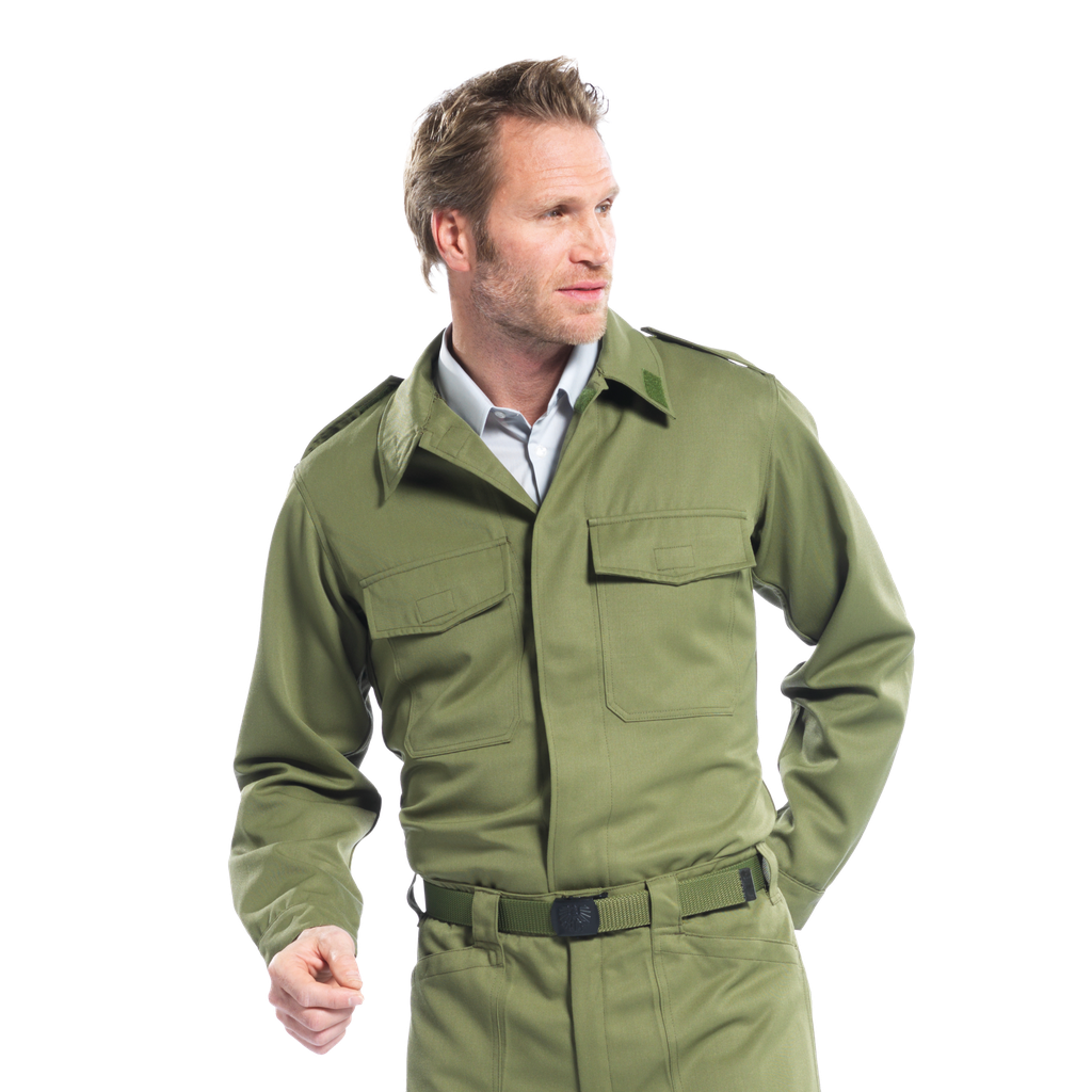 Jacket for uniform green