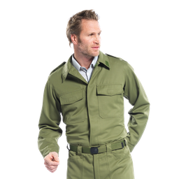 Jacket for uniform green