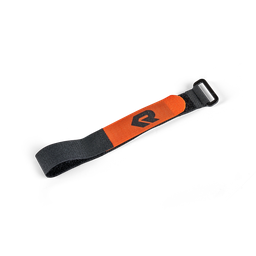 Strap orange with hook and loop fastener 30 x 400 mm (W x L)