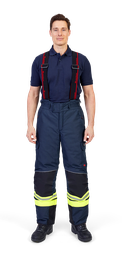 Protective trousers FIRE MAX 3 darkblue, NOMEX® Tough