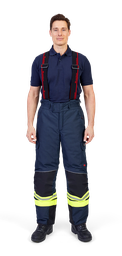 Protective trousers FIRE MAX 3 darkblue, NOMEX® Tough