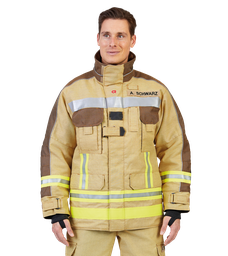 Protective jacket FIRE MAX 3 gold, X55 with PBI