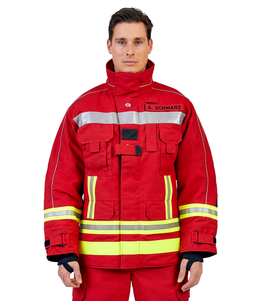 Protective jacket FIRE MAX 3 red, NOMEX® NXT, size 66-70E