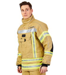 Schutzjacke FIRE MAX 3 IRS gold, NOMEX® NXT