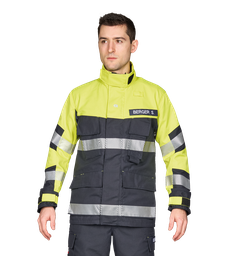 Protective jacket GAROS G10 TR blackblue/yellow