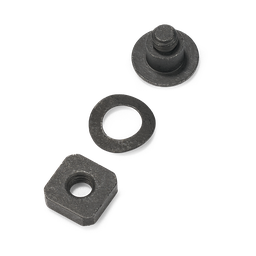 Screw set for eye protection visor, PU 10 SET